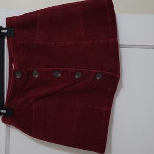 Chloe & Katie corduroy mini skirt
